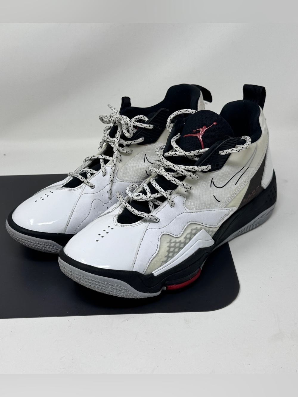 Nike Air Jordan Zoom '92 Basketball Sneaker Black Red Grey CK9183-106 Mens 11